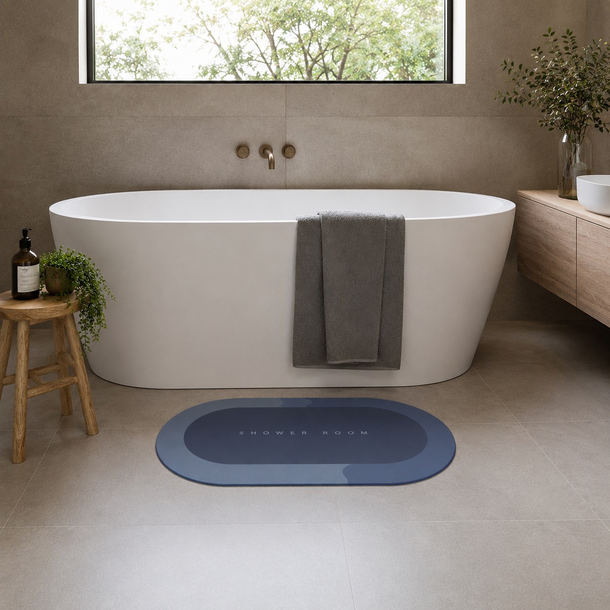 HOUSETHINGZ ™️ Quick-Dry Bath Mat